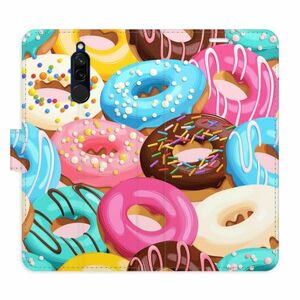 Flipové pouzdro iSaprio - Donuts Pattern 02 - Xiaomi Redmi 8 obraz