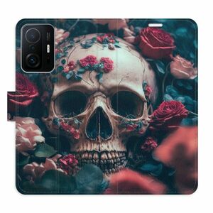 Flipové pouzdro iSaprio - Skull in Roses 02 - Xiaomi 11T / 11T Pro obraz