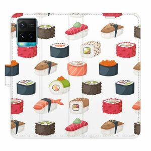 Flipové pouzdro iSaprio - Sushi Pattern 02 - Vivo Y21 / Y21s / Y33s obraz