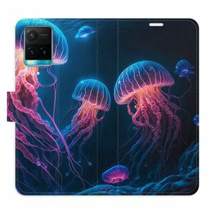 Flipové pouzdro iSaprio - Jellyfish - Vivo Y21 / Y21s / Y33s obraz