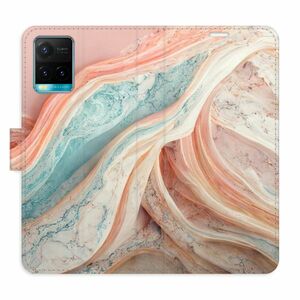 Flipové pouzdro iSaprio - Colour Marble - Vivo Y21 / Y21s / Y33s obraz