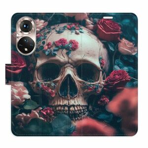 Flipové pouzdro iSaprio - Skull in Roses 02 - Honor 50 / Nova 9 obraz