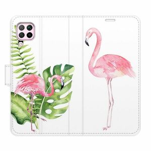 Flipové pouzdro iSaprio - Flamingos - Huawei P40 Lite obraz