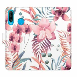 Flipové pouzdro iSaprio - Pink Flowers 02 - Huawei P30 Lite obraz