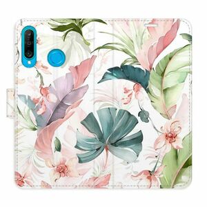 Flipové pouzdro iSaprio - Flower Pattern 07 - Huawei P30 Lite obraz