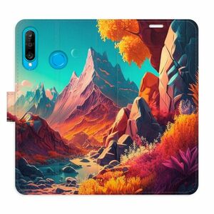 Flipové pouzdro iSaprio - Colorful Mountains - Huawei P30 Lite obraz