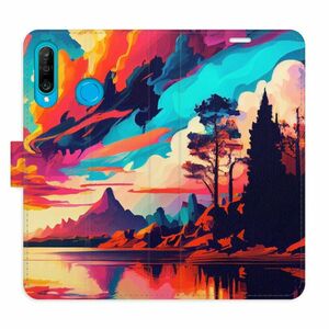 Flipové pouzdro iSaprio - Colorful Mountains 02 - Huawei P30 Lite obraz