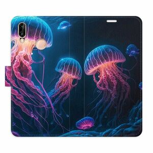 Flipové pouzdro iSaprio - Jellyfish - Huawei P20 Lite obraz