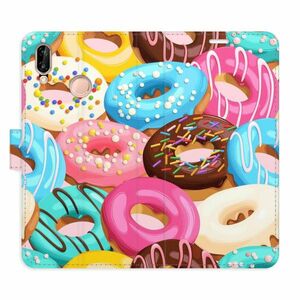 Flipové pouzdro iSaprio - Donuts Pattern 02 - Huawei P20 Lite obraz