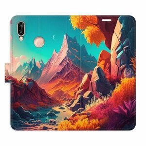 Flipové pouzdro iSaprio - Colorful Mountains - Huawei P20 Lite obraz