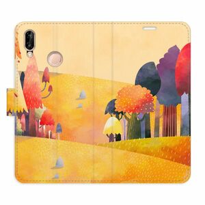 Flipové pouzdro iSaprio - Autumn Forest - Huawei P20 Lite obraz