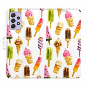 Flipové pouzdro iSaprio - Ice Cream Pattern - Samsung Galaxy A52 / A52 5G / A52s obraz