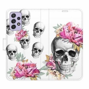 Flipové pouzdro iSaprio - Crazy Skull - Samsung Galaxy A52 / A52 5G / A52s obraz