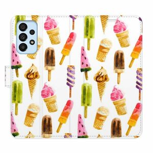 Flipové pouzdro iSaprio - Ice Cream Pattern - Samsung Galaxy A33 5G obraz