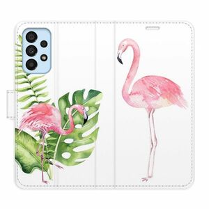 Flipové pouzdro iSaprio - Flamingos - Samsung Galaxy A33 5G obraz