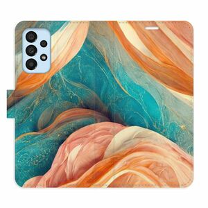 Flipové pouzdro iSaprio - Blue and Orange - Samsung Galaxy A33 5G obraz