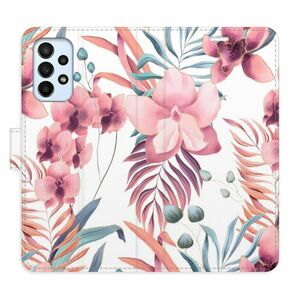 Flipové pouzdro iSaprio - Pink Flowers 02 - Samsung Galaxy A23 / A23 5G obraz
