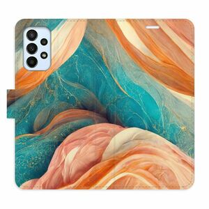 Flipové pouzdro iSaprio - Blue and Orange - Samsung Galaxy A23 / A23 5G obraz