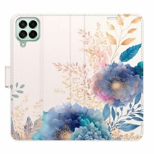 Flipové pouzdro iSaprio - Ornamental Flowers 03 - Samsung Galaxy M53 5G obraz