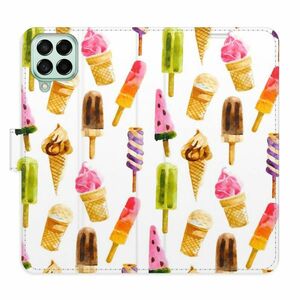 Flipové pouzdro iSaprio - Ice Cream Pattern - Samsung Galaxy M53 5G obraz