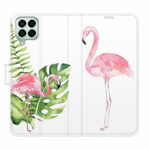 Flipové pouzdro iSaprio - Flamingos - Samsung Galaxy M53 5G obraz