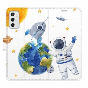 Flipové pouzdro iSaprio - Space 06 - Samsung Galaxy M52 5G obraz