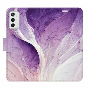 Flipové pouzdro iSaprio - Purple Paint - Samsung Galaxy M52 5G obraz