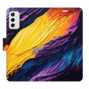 Flipové pouzdro iSaprio - Fire Paint - Samsung Galaxy M52 5G obraz