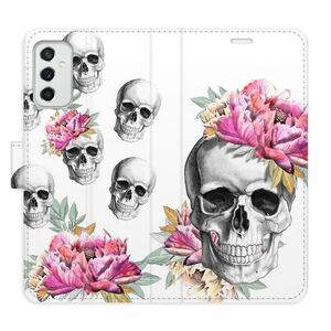Flipové pouzdro iSaprio - Crazy Skull - Samsung Galaxy M52 5G obraz