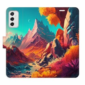 Flipové pouzdro iSaprio - Colorful Mountains - Samsung Galaxy M52 5G obraz