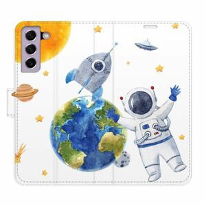 Flipové pouzdro iSaprio - Space 06 - Samsung Galaxy S21 FE 5G obraz