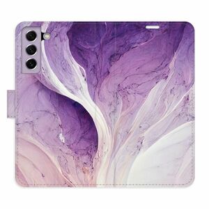 Flipové pouzdro iSaprio - Purple Paint - Samsung Galaxy S21 FE 5G obraz