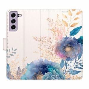 Flipové pouzdro iSaprio - Ornamental Flowers 03 - Samsung Galaxy S21 FE 5G obraz