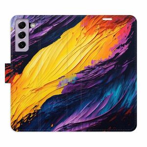 Flipové pouzdro iSaprio - Fire Paint - Samsung Galaxy S21 FE 5G obraz