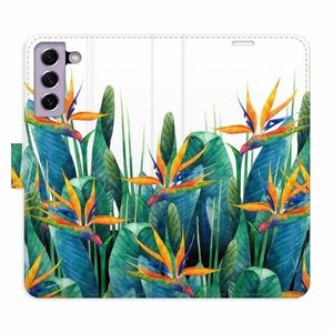 Flipové pouzdro iSaprio - Exotic Flowers 02 - Samsung Galaxy S21 FE 5G obraz