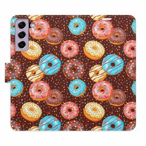 Flipové pouzdro iSaprio - Donuts Pattern - Samsung Galaxy S21 FE 5G obraz