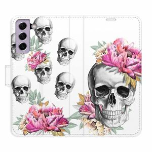 Flipové pouzdro iSaprio - Crazy Skull - Samsung Galaxy S21 FE 5G obraz