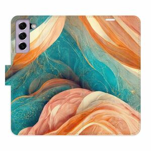 Flipové pouzdro iSaprio - Blue and Orange - Samsung Galaxy S21 FE 5G obraz
