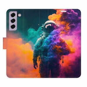 Flipové pouzdro iSaprio - Astronaut in Colours 02 - Samsung Galaxy S21 FE 5G obraz