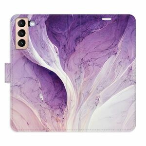 Flipové pouzdro iSaprio - Purple Paint - Samsung Galaxy S21 obraz