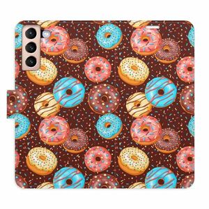 Flipové pouzdro iSaprio - Donuts Pattern - Samsung Galaxy S21 obraz