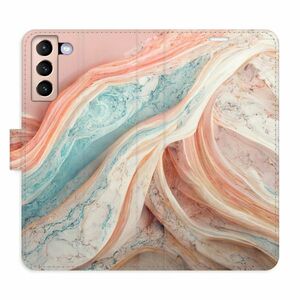 Flipové pouzdro iSaprio - Colour Marble - Samsung Galaxy S21 obraz