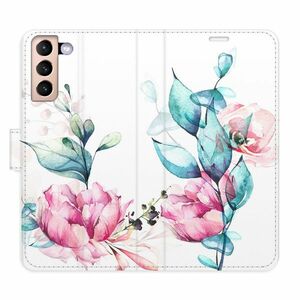 Flipové pouzdro iSaprio - Beautiful Flower - Samsung Galaxy S21 obraz