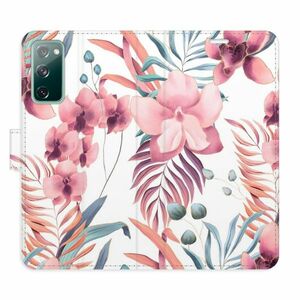 Flipové pouzdro iSaprio - Pink Flowers 02 - Samsung Galaxy S20 FE obraz
