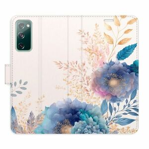 Flipové pouzdro iSaprio - Ornamental Flowers 03 - Samsung Galaxy S20 FE obraz
