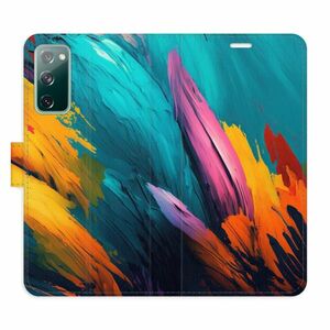 Flipové pouzdro iSaprio - Orange Paint 02 - Samsung Galaxy S20 FE obraz