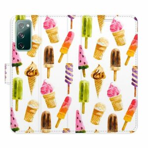 Flipové pouzdro iSaprio - Ice Cream Pattern - Samsung Galaxy S20 FE obraz