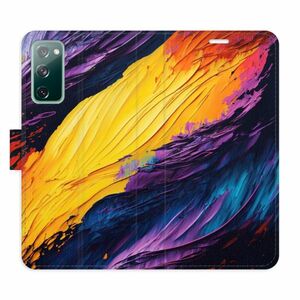 Flipové pouzdro iSaprio - Fire Paint - Samsung Galaxy S20 FE obraz