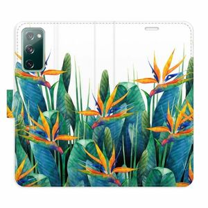 Flipové pouzdro iSaprio - Exotic Flowers 02 - Samsung Galaxy S20 FE obraz