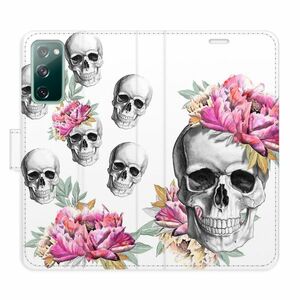 Flipové pouzdro iSaprio - Crazy Skull - Samsung Galaxy S20 FE obraz